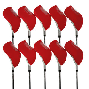 Clear Visible Head Covers 10Pcs Golf Covers Golf Wedge Headcovers Golf Club with See Through Window Golf Accessories for Putters