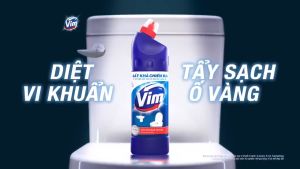 Nước Tẩy Bồn Cầu Diệt Khuẩn Vim (880ml)