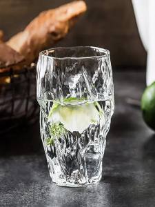 YOGEHOME | Hammered Texture Heat-Resistant Glass Cup