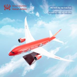 JIZHICHEN | Mô Hình Máy Bay Chủ Đề Kung Fu Panda Có Đèn Cánh Landing Gear