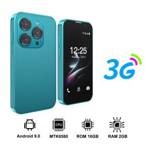 SERVO | SERVO 3G WCDMA Mini Cute Smartphone Android System RAM 2GB ROM 16GB Play Store Face Unlock 3.0" Display 2 SIM Small Smart Phones