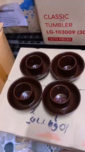 พร้อมส่ง ขารองตู้ ถ้วยรองขาตู้กับข้าว เซรามิค ที่รองขาตู้  ถ้วย กันมด กันแมลง ทนทาน (ถ้าครบชุดต้องเลือก4ชิ้น)