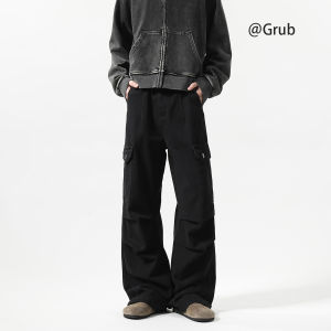 Grace Rub | Dyed Vintage Loose Casual Workwear Pants