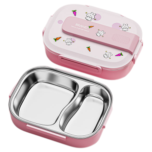 XIAOCHUSHU | Thermal Stainless Steel Lunch Box with Compartment