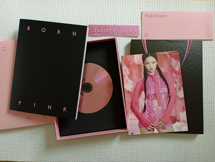 BLACKPINK - [BORN PINK] BOX SET [พร้อมส่ง]บั้มเปล่า Pink Ver.โปสการ์ด ...