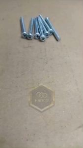 10 BIJI BAUT JP M6X60 SEKRUP M6 X 60 PANJANG 6CM 6 CM BAUD 10 6X60 6 X 60 MM 60MM OBENG PLUS SKRUP PUTIH GALVANIZ GALVANIS GALPANIS PITCH DRAT 1.0