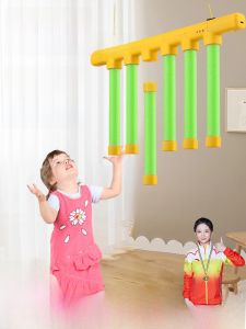 Quick Eye Fast Hand Stick Grabber Childrens Reaction Training Toy Fun Hand Grab Stick Game Fitness Equipment Doll Jump