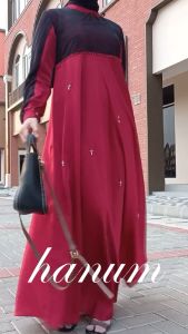 Hanum Series by ZNR Muslimah | Gamis Brukat Wanita Premium Elegant