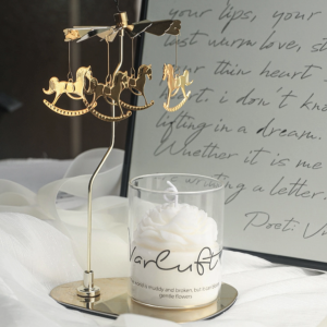 Scented Candle Soy wax White Peony Flower