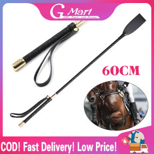 ⭐【LazTop Seller】Riding Crop PU Leather Whip Premium Quality Red Leather Crops Equestrianism Horse Whips Leather-Horse-Whip-60CM