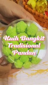 Biskut Kuih Raya Cookies Kuih Bangkit Santan Tradisional Coconut Milk Biscuit