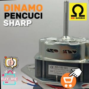 Dinamo Mesin Cuci / Dinamo Pencuci / Wash Sharp As 10mm TEMBAGA