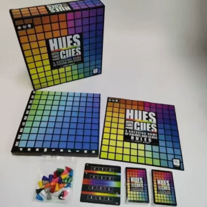 Delicate language and vivid descriptions riddle game clue card family board game toy multiplayer game
