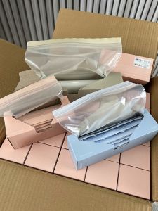 Exported to Japan! Thickened Material! Double-Layer Seal! Food Grade Self-Sealing Packing Bags Sealed Refrigerated Freshness Protection Package