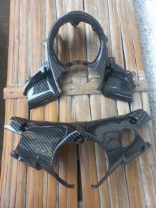 cover spedometer dan cover stang bawah nmax old karbon