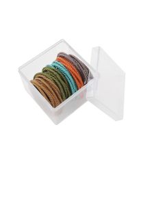 High Elasticity Hair Ties And Ropes Womens Basic Gradient Colors Boxed Packaged Hair Accessories Fresh out New Korean Style