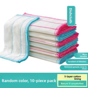 PITT ROAD | Oil-Resistant Non-Linting Absorbent Dish Cleaning Towel