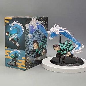 Mô hình Tanjiro sử dụng thức thứ 10 - Sinh Sinh Lưu Chuyển. Mô hình Kimetsu No Yaiba