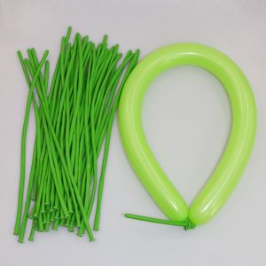 160cm Long DIY Shapeable Balloons Assorted Colors 50 Pieces Small Size Colorful Latex Balloons for Parties And Celebrations