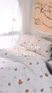 Set CHĂN CHẦN BÔNG TENCEL Đầy Đủ Tone Màu Hottrend Chất Liệu Cao Cấp Êm Ái Mềm Mịn - KiMi Decor