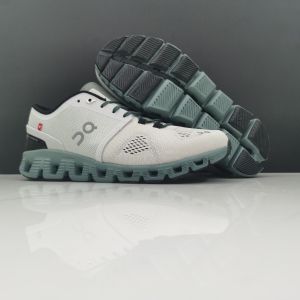 2024New On Cloud X1 Grey green Mens and Womens Shoes Shock Absorption Running Shoes on sale ZJCR HQGU