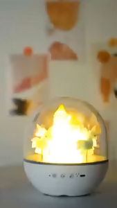 【Bluetooth version】Carousel Lamp Rotating Unicorn Night Light Halloween Christmas Birthday Gift