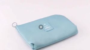 Túi Đựng Đồ Bằng Vải Oxford Di Động Dành Cho Các Thiết Bị Du Lịch Kỹ Thuật Số - Mỹ Phẩm Cáp Tai Nghe Bộ Sạc Hộp Đựng Pin Dự Phòng
