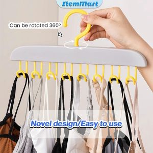 ItemMart Bra Hanger for Closet Tank Top Hangers Clothes Underwear Sling Drying Rack