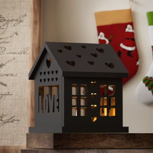 DIY House Silicone Molds Can Be Used To Make Home Decorations Resin Plaster Heart-Shaped Candlesticks And Handmade Art Pieces.