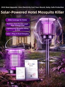 QIR | Solar Driving Mosquitoes Away Lamp Outdoor Home Use