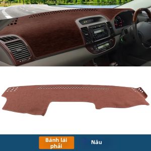 Toyota Camry XV30 2002-2006 Tấm Che Bảng Điều Khiển Chống Trượt Tấm Che Nắng Thảm Bảo Vệ Bàn Dụng Cụ Phụ Kiện Bảo Vệ Nội Thất Ô Tô Flannel
