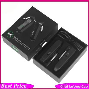 IRIN | BWS9 Bluetooth Guitar Bộ Thu Phát Âm Thanh Truyền Tải Ổn Định USB Đàn Guitar Điện Phần Cao Su Đen Phụ Kiện Kim Loại