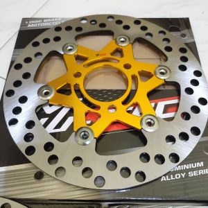 Piringan Cakram MuFac Floating 220mm Lubang 3 Mio J Mio M3 Mio Z Fazzio Soul GT 115