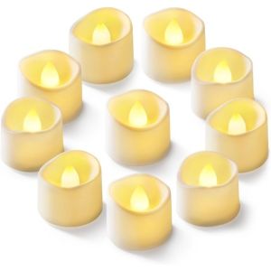 6/12Pcs Flameless LED Artificial Tea Light Candles Home Room Decoration Wedding Decor Anniversary Table Halloween Christmas