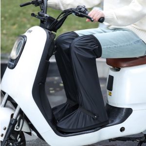 Cycling Motor High Tube Over Knee Waterproof Shoes Cover Overshoes Reusable Outdoor Hiking Boot Shoes Anti Slip Rainproof Cover