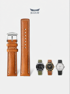 JEAYOU | Genuine Leather Watch Strap