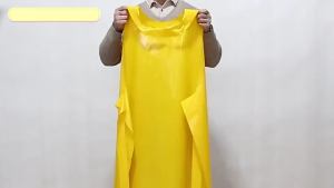 Super WaterProof Apron TPU Extra long Double Sided Oilproof apron Labor Protection car wash painting
