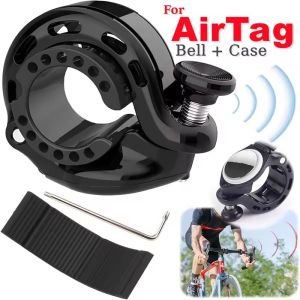 Cho airtag Chuông Xe Đạp Ốp điện thoại dạng Ví Gấp Chống Trộm Hidden chống nước cho xe đạp đi xe đạp còi tay lái cho Air tag airtags 22-31 Mét