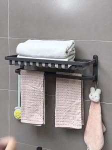 Non-drilling Bathroom Storage Shelf