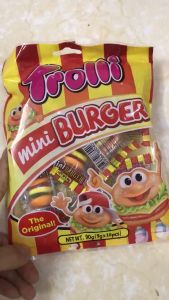 Kẹo dẻo Trolli mini burger 90g 170g