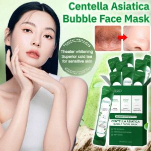 Centella Asiatica Bubble Face Mask Gently And Deeply Cleans Blackheads Bubble Cleansing Mask积雪草泡泡面膜