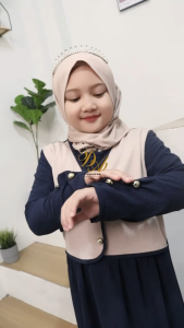 DRESS ANAK PEREMPUAN TERBARU GAMIS HUMAIRA USIA 3-14 TAHUN