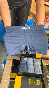 (5 ชิ้น) กางเกงในชาย กางเกงบ็อกเซอร์ กางเกง MUNAFIE กางเกงในชาย กางเกง กางเกงขาสั้น ฟรีไซส์ รอบเอว 26-40 นิ้ว