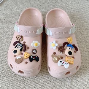 Ladies Cute Versatile EVA Slip-On Summer Outdoor Shoes Creative Clog Style Mens Womens Home Slippers Comfortable Walking