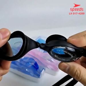 SPEEDS Kacamata Renang Swiming Remaja & Dewasa Clear Bening Berwarna Anti Embun UV Googles 017-4200