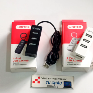 Hub chia USB / Hub USB 2.0 1 ra 4 Unitel chính hãng