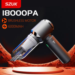SZUK Handheld Car Vacuum Cleaner 18000Pa Wireless Cleaner Portable Cleaning Machine Strong Powerful Mini Vacuum Cleaner for Car