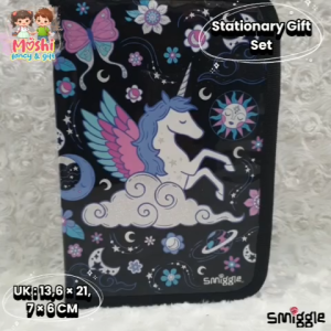 Midi Zip Kit Stationary Gift Set Motif Unicorn / Pencil Case Set Unicorn / Set Alat Tulis Anak Perempuan / Alat Tulis Set Anak Girl