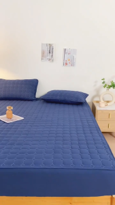 2Pcs Quilted Pillow Protector Standard Size 20x30inches Envelope Design Waterproof Pillowcase