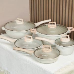 BOREINE Vanella Non Stick Granite Periuk Saucepan Milk Pot / Frying Pan / Casserole Pot /Stirfry Wok